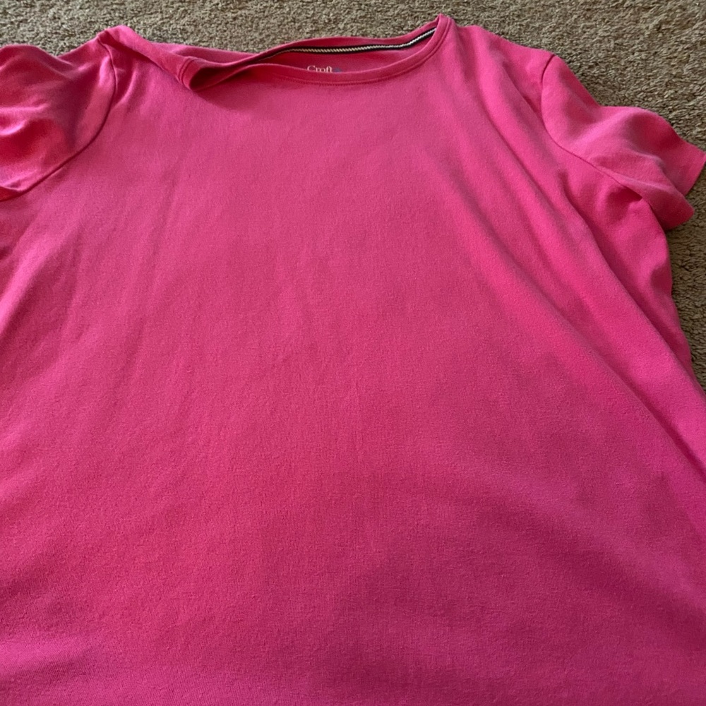 Croft & Barrow short sleeve ladies shirt